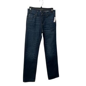 GAP Kids Jeans Boys Size 14 Dark Wash 90s Original Straight Fit Denim Pants NEW